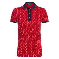 Sir Raymond Tailor Koszulka Polo Damska Head S Czerwona. Czerwone koszulki damskie Sir Raymond Tailor, s, bez wzorów, polo, bez rękawów. W wyprzedaży za 75,90 zł.