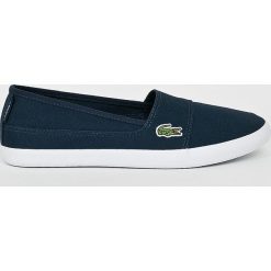 Lacoste - Tenisówki Marice. Niebieskie trampki i tenisówki damskie marki Lacoste, z gumy. W wyprzedaży za 219,90 zł.