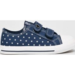 Big Star - Tenisówki dziecięce. Niebieskie trampki dziewczęce marki BIG STAR, bez wzorów, z gumy, bez zapięcia. Za 99,90 zł.