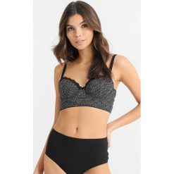 Biustonosze: Freya SUMMER HAZE LONGLINE BRA Biustonosz z fiszbiną black