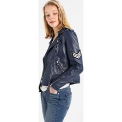 Kurtki damskie: Ibana VENICE Kurtka skórzana dark blue