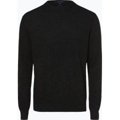 Andrew James - Sweter męski z dodatkiem kaszmiru, szary. Szare swetry klasyczne męskie Andrew James, m, z kaszmiru. Za 229,95 zł.