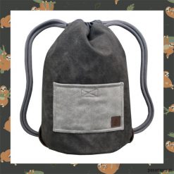 GRAY SLOTHS dwustronny plecak SACK IT!. Szare plecaki męskie Pakamera, bez wzorów. Za 165,00 zł.