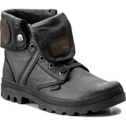 Trapery PALLADIUM - Pallabrouse Baggy L2 73080-008-M Black. Czarne spodnie męskie Palladium, m, bez wzorów, ze skóry. Za 599,00 zł.