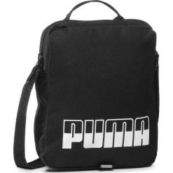 Saszetka PUMA - Plus Portable II 076061 01 Puma Black. Czarne torby męskie skórzane Puma, bez wzorów, z materiału, młodzieżowe. Za 69,99 zł.