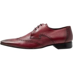 Buty wizytowe męskie: Jeffery West ESCOBAR 3 EYE WINGCAP DERBY Eleganckie buty bordo
