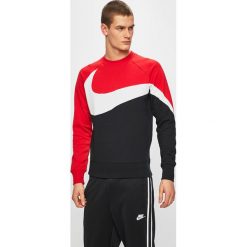 Nike Sportswear - Bluza. Czerwone bluzy męskie marki Nike Sportswear, s, z bawełny, bez kaptura. Za 259,90 zł.