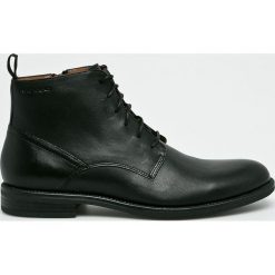 Vagabond - Buty Salvatore. Czarne buty wizytowe męskie Vagabond, z gumy, na sznurówki. W wyprzedaży za 499,90 zł.