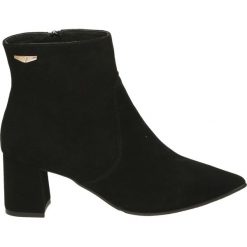 Botki - 2658 CAM NER1. Czarne botki damskie zamszowe marki Venezia. Za 299,00 zł.