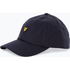 Lyle & Scott - Męska czapka z daszkiem, niebieski. Niebieskie czapki męskie marki Lyle & Scott, z haftami, eleganckie. Za 129,95 zł.