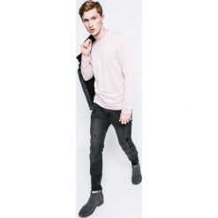 Tom Tailor Denim - Bluza. Szare bejsbolówki męskie TOM TAILOR DENIM, l, z bawełny, bez kaptura. W wyprzedaży za 79,90 zł.