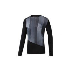 T-shirty z długim rękawem Reebok Sport Koszulka One Series Training Compression. Czarne koszulki męskie Reebok Sport, s, bez wzorów, bez kołnierzyka, z długim rękawem, długie. Za 179,00 zł.