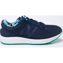 New Balance - Buty. Niebieskie buty damskie do fitnessu marki New Balance, z materiału. W wyprzedaży za 219,90 zł.
