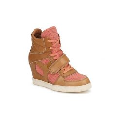 Buty Ash COCA. Pomarańczowe trampki i tenisówki damskie Ash, bez wzorów, bez zapięcia. Za 474,50 zł.