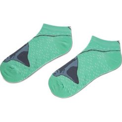 Skarpety Niskie Unisex CUP OF SOX - Życzliwa Płaczliwa Płaszczka G Kolorowy Zielony. Zielone skarpetki damskie Cup of sox, bez wzorów, z elastanu. Za 15,00 zł.