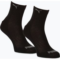 Puma - Damskie skarpety do obuwia sportowego pakowane po 2 szt., czarny. Czarne skarpetki damskie Puma, bez wzorów. Za 29,95 zł.