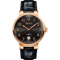 ZEGAREK DOXA II Duca Automatic 130.90.125.01. Czarne zegarki męskie marki DOXA, ze stali. Za 2990,00 zł.