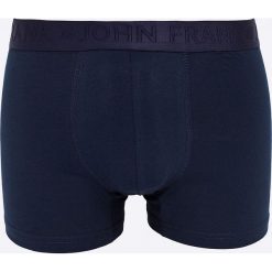 John Frank - Bokserki (3-pack). Niebieskie bokserki męskie John Frank, s, bez wzorów, z elastanu. W wyprzedaży za 69,90 zł.