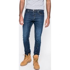 Diesel - Jeansy Tepphar. Niebieskie jeansy męskie Diesel, bez wzorów. W wyprzedaży za 399,90 zł.
