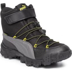 Trekkingi PUMA - Maka Puretex V Jr 192911 02 Castlerock/Nrgy Yellow. Czarne śniegowce chłopięce Puma, bez zapięcia. Za 349,99 zł.