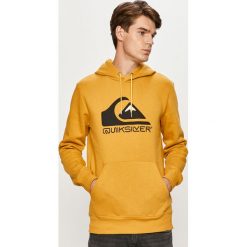 Quiksilver - Bluza. Zielone bluzy męskie Quiksilver, s, z nadrukiem, z bawełny, z kapturem, bez rękawów, z kapturem. Za 249,90 zł.