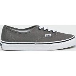 Vans - Tenisówki. Szare tenisówki damskie marki Vans, z gumy, na sznurówki. Za 259,90 zł.