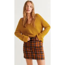 Mango - Sweter Fold. Swetry damskie Mango, s, bez wzorów, z poliesteru, bez rękawów, bez kaptura. Za 119,90 zł.
