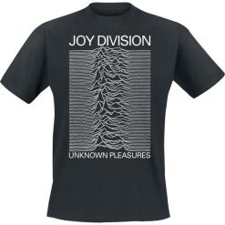 T-shirty męskie z nadrukiem: Joy Division Unknown Pleasures T-Shirt czarny