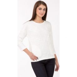 Bluzy damskie: Bluza z tłoczonym wzorem