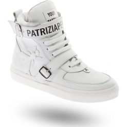 SNEAKERSY PATRIZIA PEPE. Białe sneakersy damskie ze skóry. Za 683,40 zł.