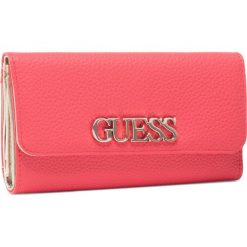 Duży Portfel Damski GUESS - Uptown Chic (VG) Slg SWVG73 01650 COR. Różowe portfele damskie Guess, z aplikacjami, ze skóry ekologicznej. Za 289,00 zł.