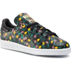 Buty adidas - Stan Smith W EH2036 Cblack/Ftwwht/Goldmt. Czarne buty sportowe damskie Adidas, na co dzień, bez wzorów, ze skóry, bez obcasa, na płaskiej podeszwie, bez zapięcia. Za 399,00 zł.