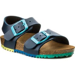 Sandały GARVALIN - 172346 E-Azul Marino. Niebieskie sandały chłopięce marki Garvalin, z materiału. Za 149,00 zł.
