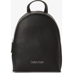 Calvin Klein - Plecak damski, czarny. Czarne plecaki damskie Calvin Klein, bez wzorów, eleganckie. Za 539,95 zł.