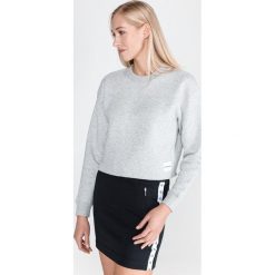 Calvin Klein Bluza Szary. Szare swetry damskie Calvin Klein, s, bez wzorów, z bawełny, bez rękawów, bez kaptura. Za 330,95 zł.