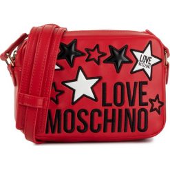 Torebka LOVE MOSCHINO - JC4087PP1ALM0500 Rosso. Czerwone listonoszki damskie Love Moschino, bez wzorów, ze skóry ekologicznej, eleganckie, bez dodatków. W wyprzedaży za 479,00 zł.