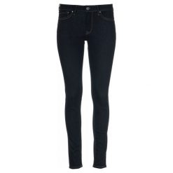 Pepe Jeans Jeansy Damskie Mia 30/30 Ciemnoniebieski. Czarne rurki damskie marki Pepe Jeans, z jeansu. Za 412,00 zł.