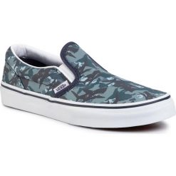 Tenisówki VANS - Classic Slip-On VN0A4UH8WKY1 (Animal Camo)Prsnnghttrwt. Zielone półbuty damskie Vans, bez wzorów, z gumy, bez obcasa, na płaskiej podeszwie, bez zapięcia. Za 219,00 zł.