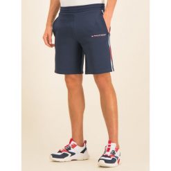 Szorty sportowe Tommy Sport Stretch Drawstring S20S200214401 BLU. Niebieskie spodnie męskie Tommy Sport, s, bez wzorów, z elastanu, sportowe. W wyprzedaży za 169,00 zł.