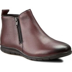 Botki SERGIO BARDI - Carla FW127281117HB 134. Czerwone botki damskie na zamek marki Sergio Bardi, z polaru, na zamek. W wyprzedaży za 189,00 zł.