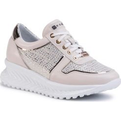 Sneakersy NESSI - 20678 Beż. Szare sneakersy damskie Nessi, ze skóry ekologicznej. Za 349,00 zł.