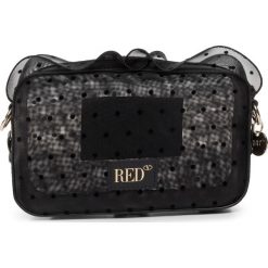 Torebka RED VALENTINO - TQ2B0B97PNM Nero/Nero 0NO. Czarne listonoszki damskie Red Valentino, na imprezę, bez wzorów, ze skóry, bez dodatków. Za 1499,00 zł.