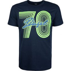 Diesel T-shirt "T-Diego-Sq". T-shirty męskie Diesel, z nadrukiem, z bawełny, z okrągłym kołnierzem. Za 139,00 zł.