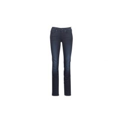 Jeansy straight leg G-Star Raw MIDGE MID STRAIGHT. Niebieskie jeansy damskie G-Star RAW. Za 264,50 zł.