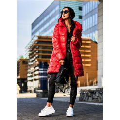Gwen Kurtka Puch Kolor Red S. Czarne kurtki damskie LIGARI, s, w paski, z bawełny. Za 299,00 zł.