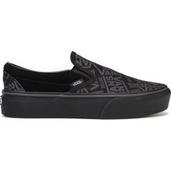 Vans 66 Slip On Buty Czarny. Czarne trampki i tenisówki damskie Vans, bez wzorów, z materiału, bez zapięcia. Za 324,95 zł.
