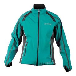Kurtki sportowe damskie: Viking Kurtka na rower Farana morska zieleń r. M (720/16/7322/76/M)