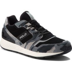 Sneakersy POLO RALPH LAUREN - Train100 809710297001 Blk Como. Szare sneakersy męskie Polo Ralph Lauren, na co dzień, bez wzorów, z zamszu, eleganckie, bez zapięcia. W wyprzedaży za 409,00 zł.