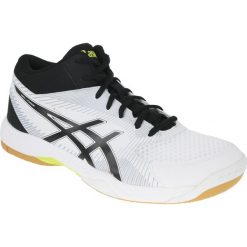Asics Gel-Task Mt B703Y-0190 buty do siatkówki męskie białe 46,5. Białe buty sportowe męskie Asics, z gumy, bez zapięcia, do siatkówki. W wyprzedaży za 229,99 zł.