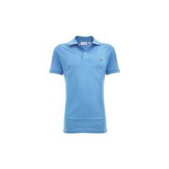 Koszulki polo z krótkim rękawem Lacoste PH 4012. Niebieskie koszulki męskie Lacoste, s, bez wzorów, polo, z krótkim rękawem, krótkie. Za 466,59 zł.
